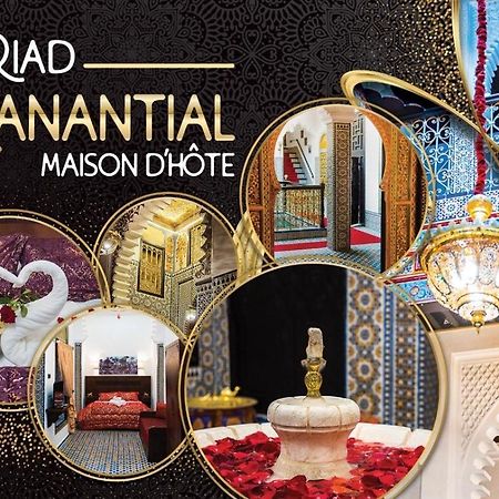 Riad El Manantial,Dar Hajjaj,Patrimonio Del Sxix Tétouan Exterior foto
